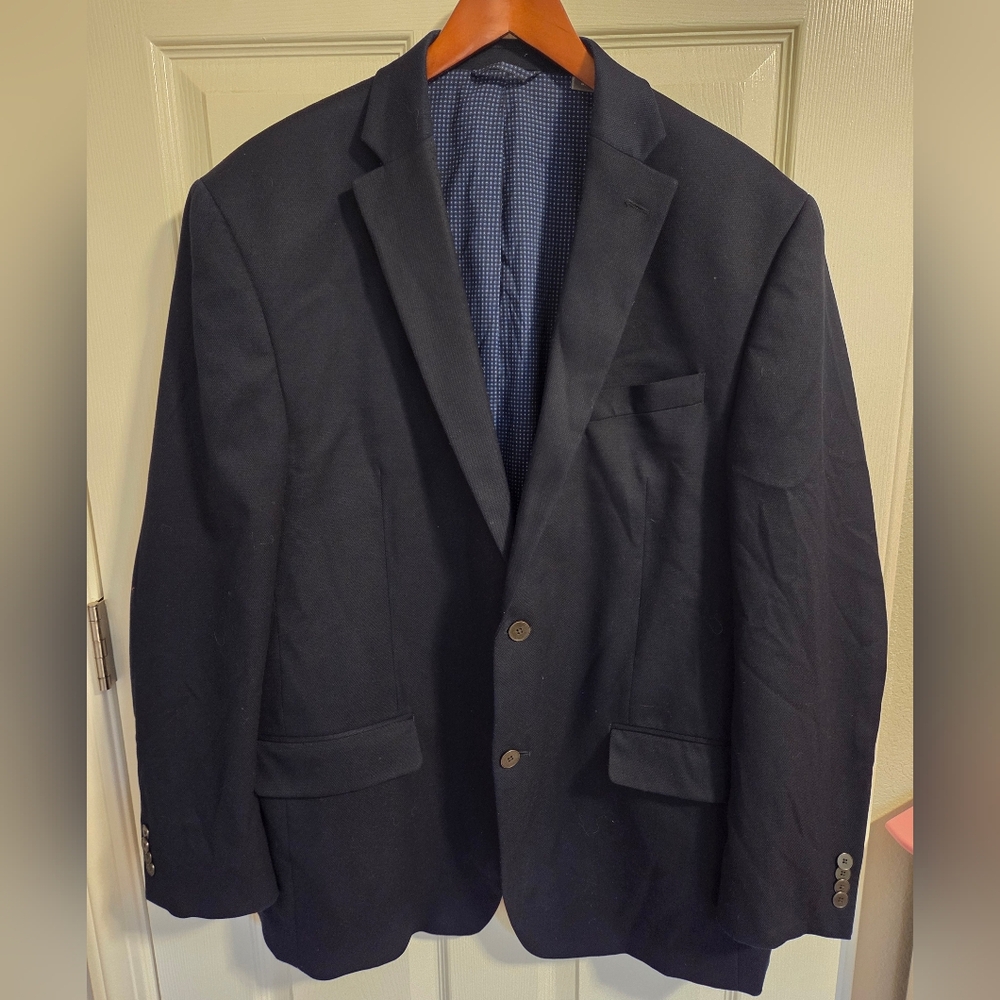 Michael Kors Navy Blazer Size 44L